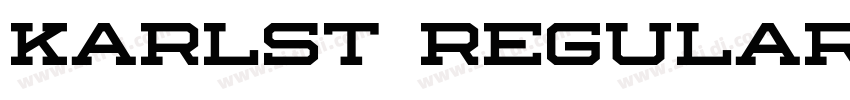 KarlST Regular字体转换